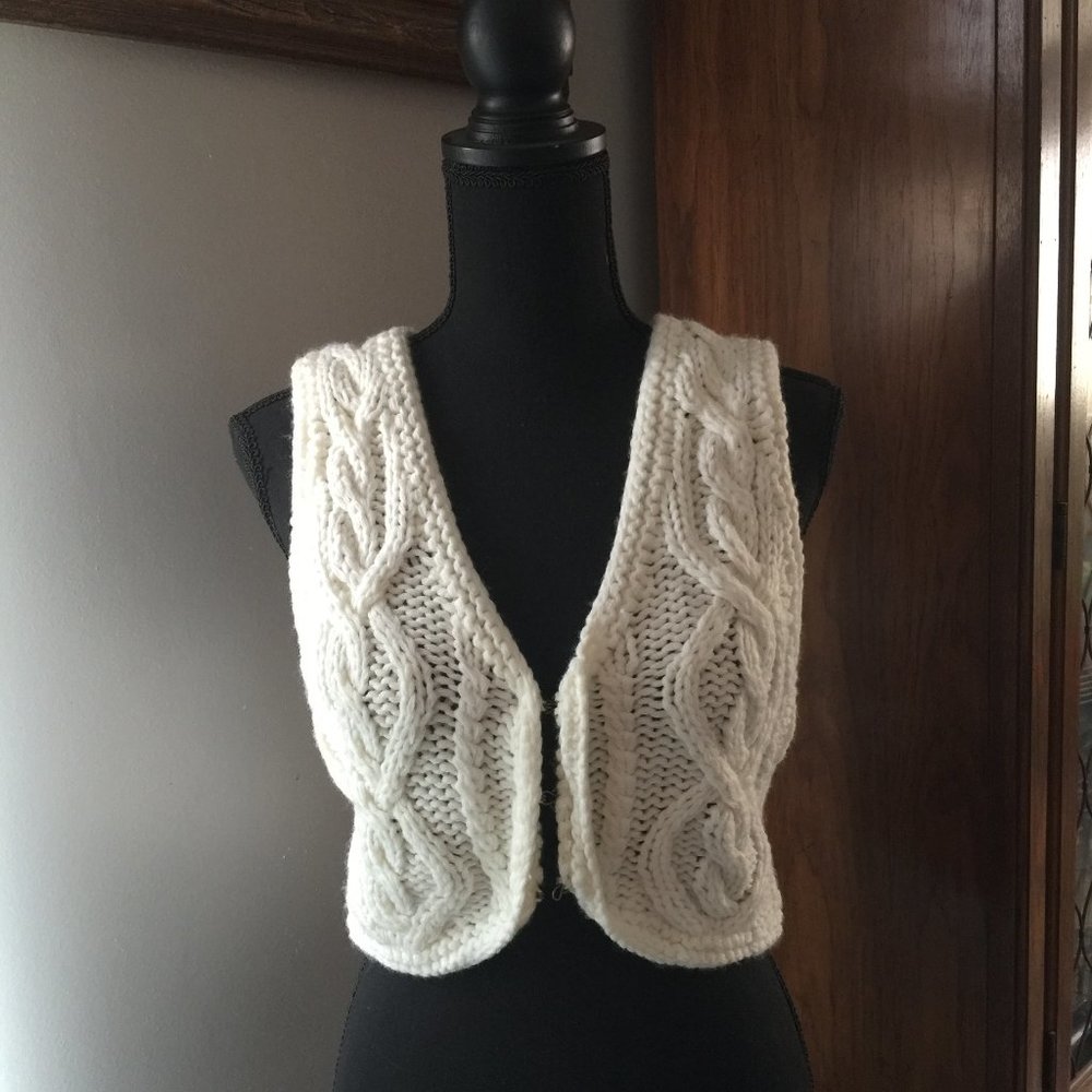 Boho Knit Vest